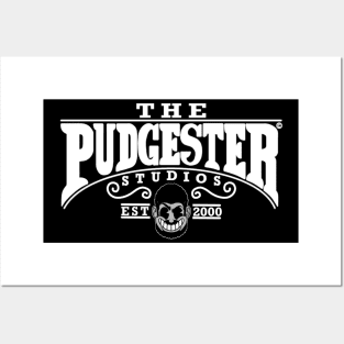 The Pudgester Studios (White Version) Posters and Art